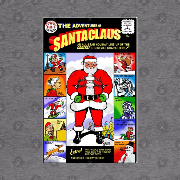 Santa Claus Comic Cover by RickLucey